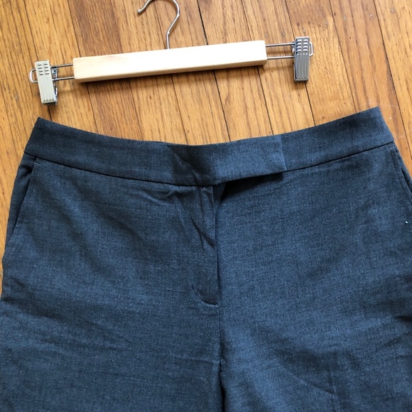 Ann Taylor • classic charcoal wide leg trousers - Picture 4 of 6